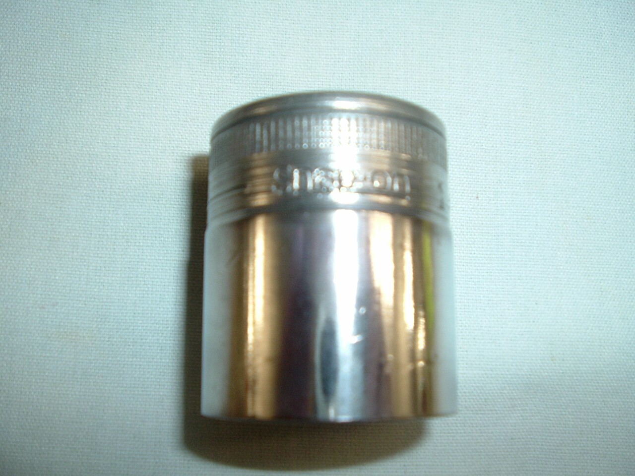 SNAP-ON TOOLS #SW-320 1″ – 1/2” DRIVE SOCKET, 12 POINT, CHROME, SHALLOW – USA