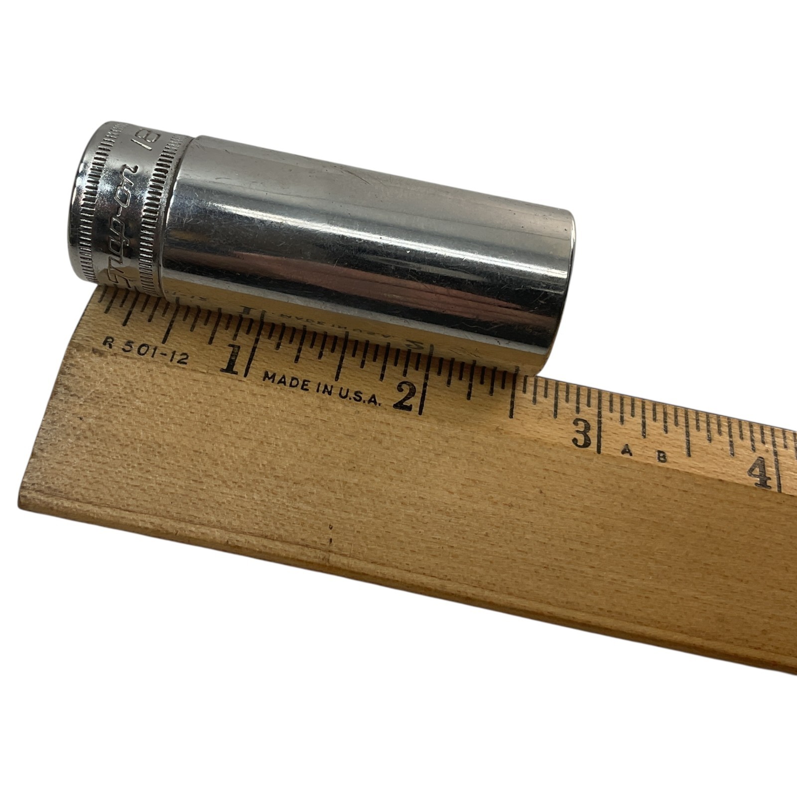 Snap-On Deep Socket 18mm SFSM18 3/8″ Drive 6 Pt USA As Pictured Mechanic Tool