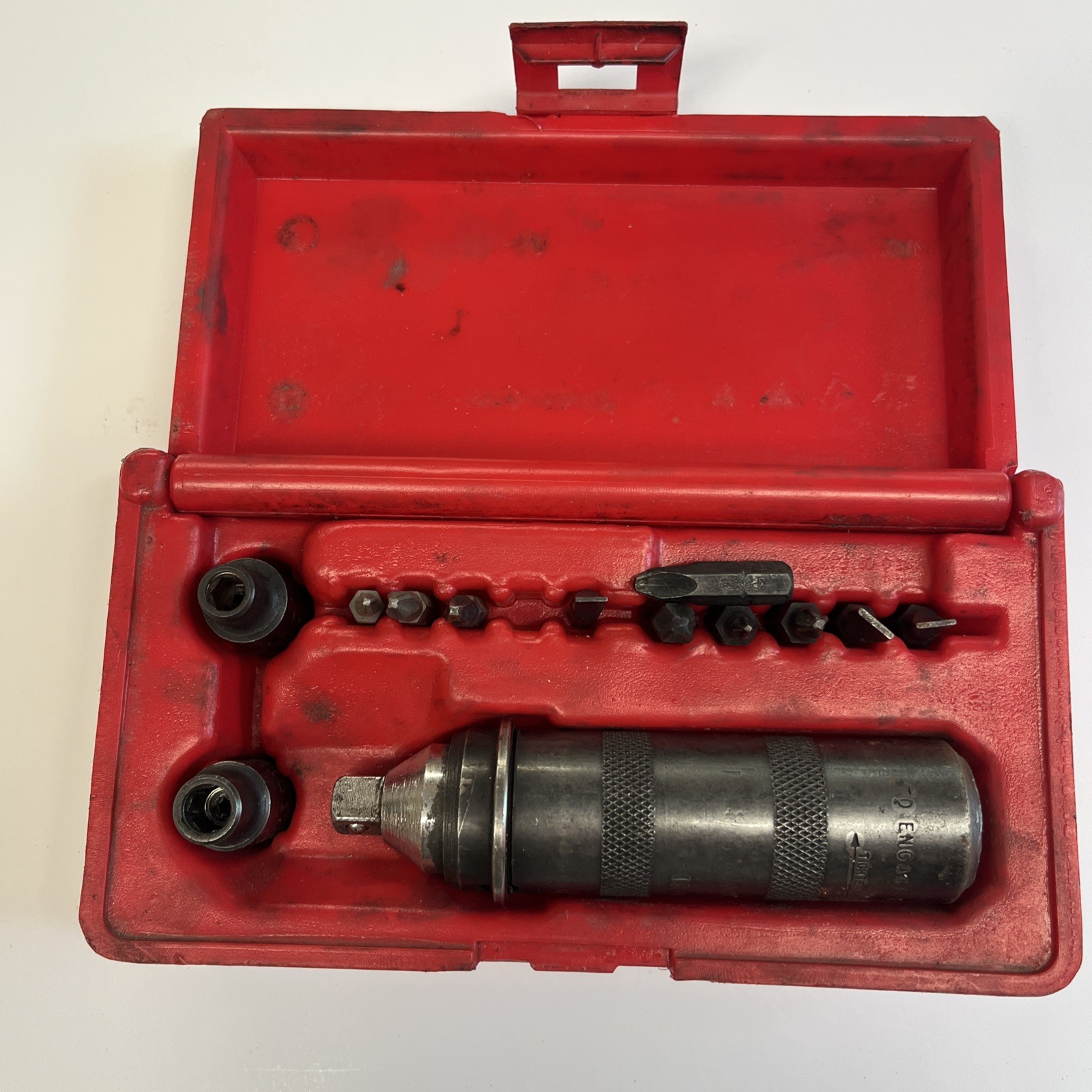 MAC Tools ID67 3/8 Inch Drive Hand Impact Driver Set with Case