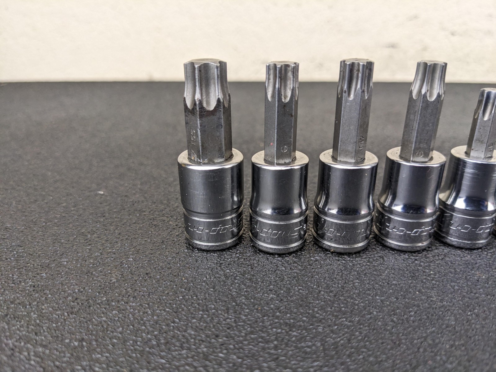 #bp500 Snap-on Tools 12 Pc Combo Drive TORX Bit Socket Set 212EFTXY