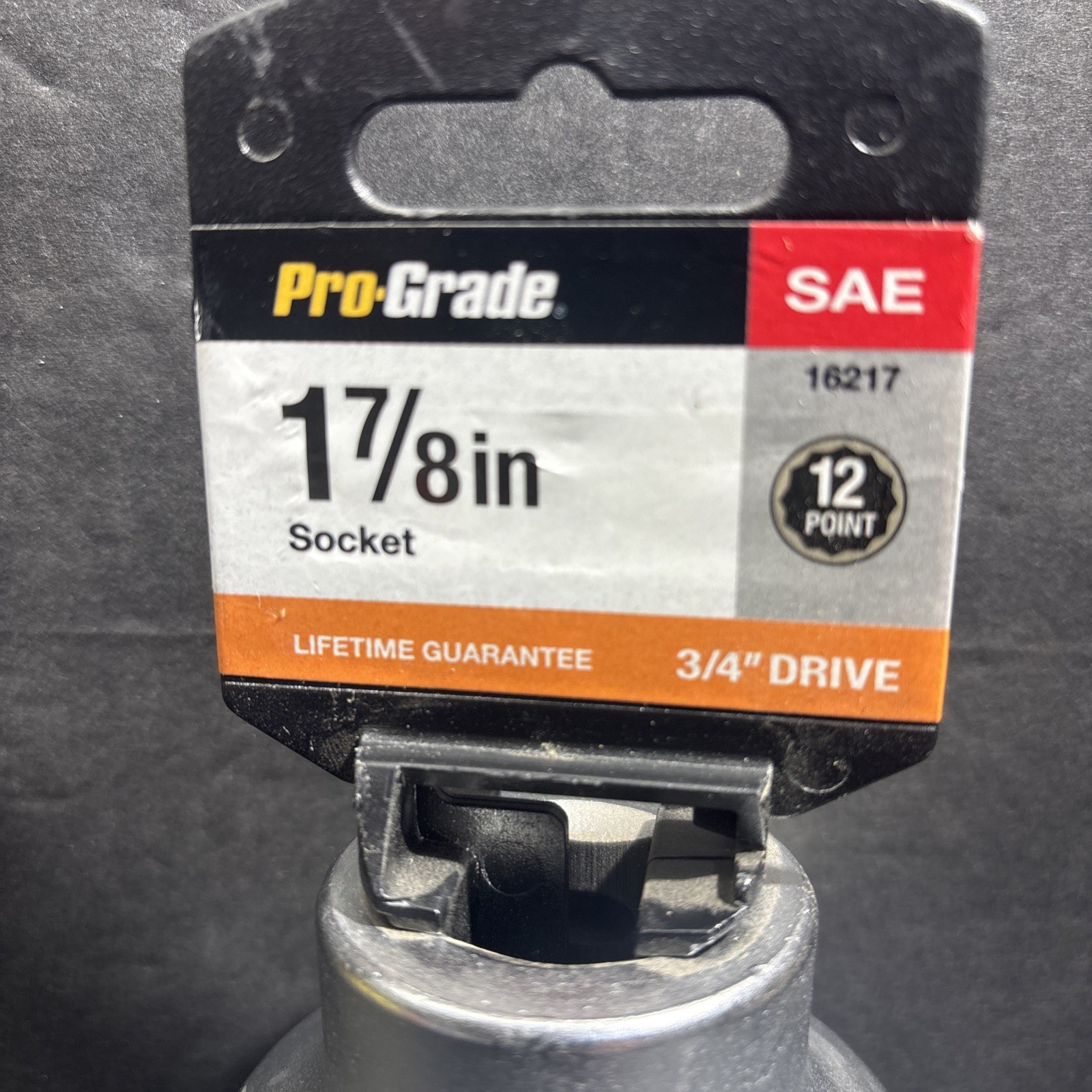 1 7/8” Pro Grade, 3/4″ Drive, 12 Point, Chrome Vanadium Steel, Free US Ship