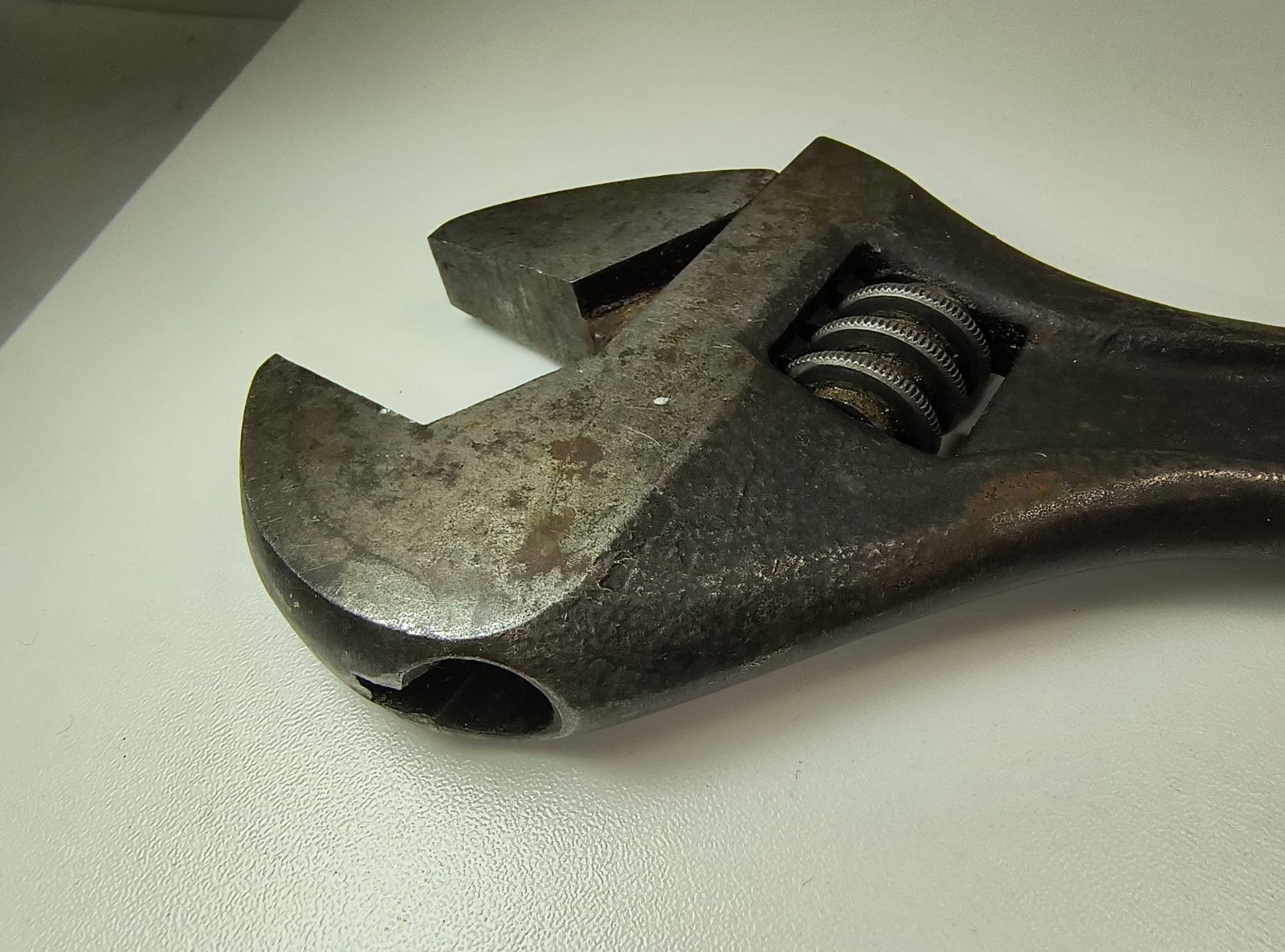 Vintage Crescent Tool Co 12” 300mm Adjustable Wrench Industrial Finish EXCELLENT