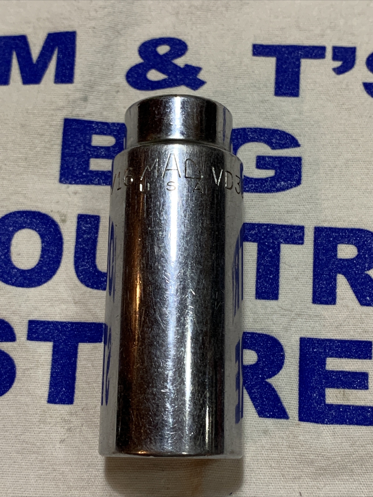 Mac Tools USA 1/2″ Drive 15/16″ 6pt Deep Chrome Socket VD306R