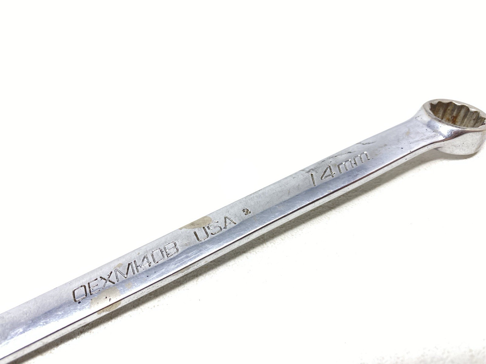 Snap-On Tools No. OEXM140B Metric 14mm 12-Point Combination Wrench USA Made