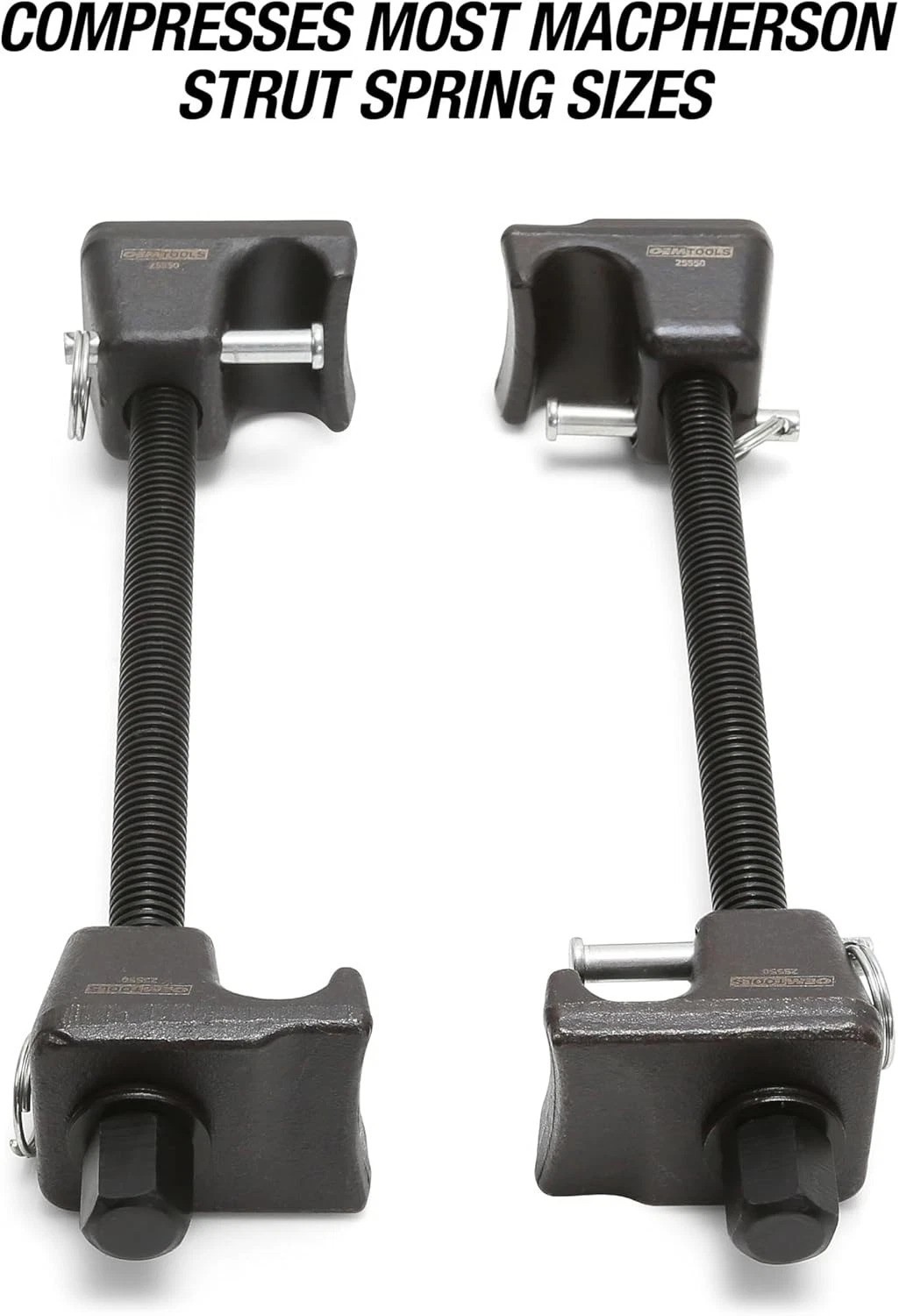 Automotive Strut Spring Compressor with 9.75″ Maximum Opening – Safe & Easy Use
