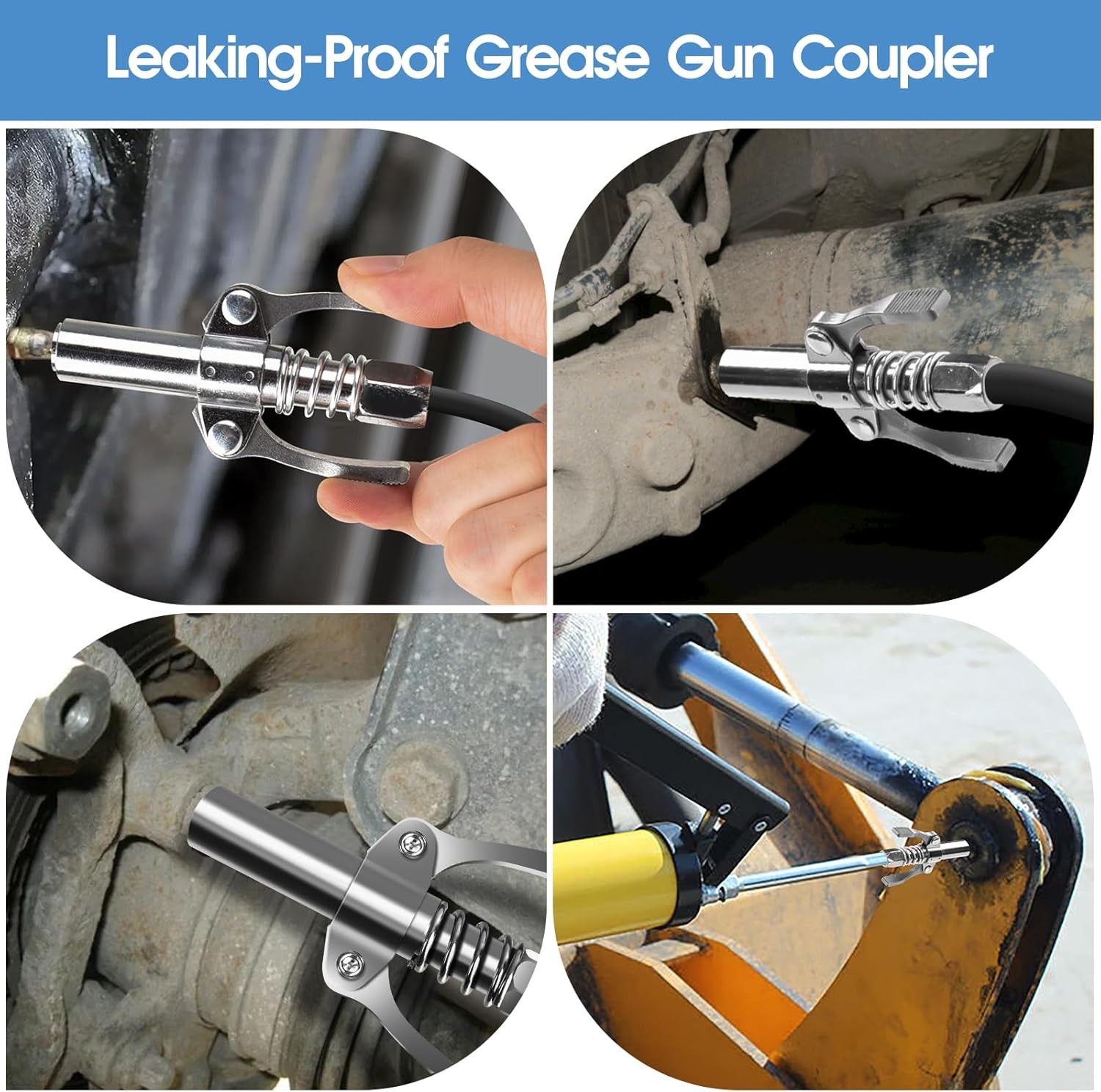 Grease Gun Tips,Grease Coupler, Lock n Lube Grease…