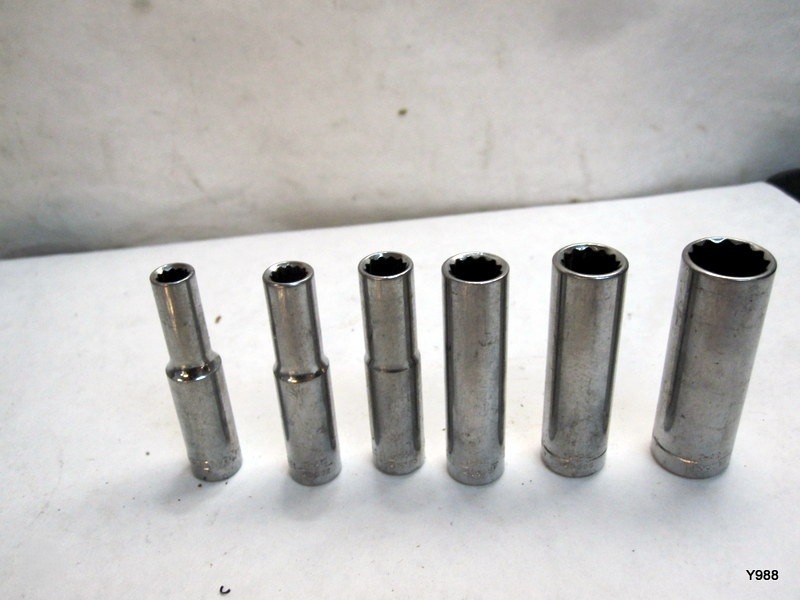CRAFTSMAN set of 6 sockets mix lot see description
