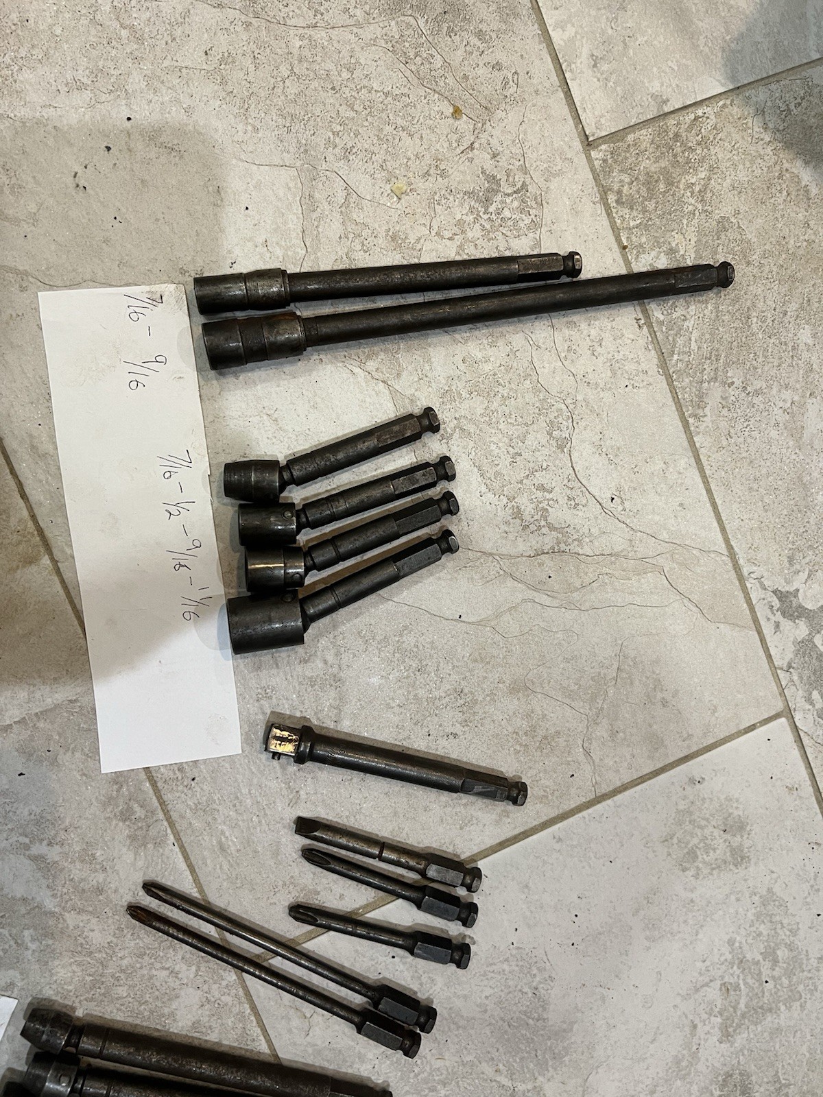 APEX, Cornwall Hex Power Drive Impact U-joint Socket Sets for Hex Quick Connect