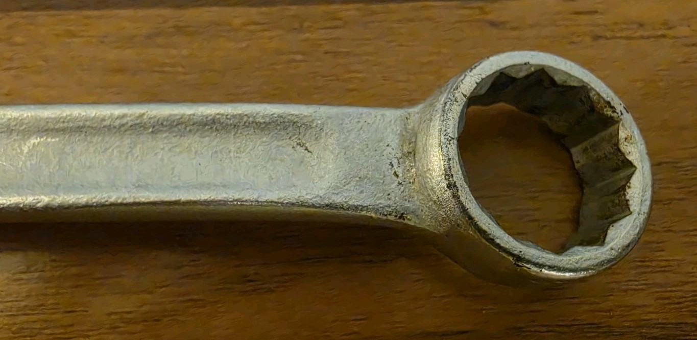 Vintage Herbrand Van-Chrome No. 1224 Combination Wrench 3/4″ USA Tool