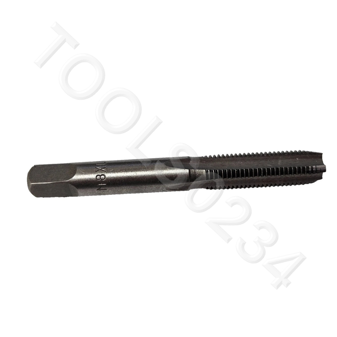 M8 X 1.0 Plug Tap Metric Irwin 1733 ZR 8MM Carbon Steel Plug Hand Tap 4FL USA