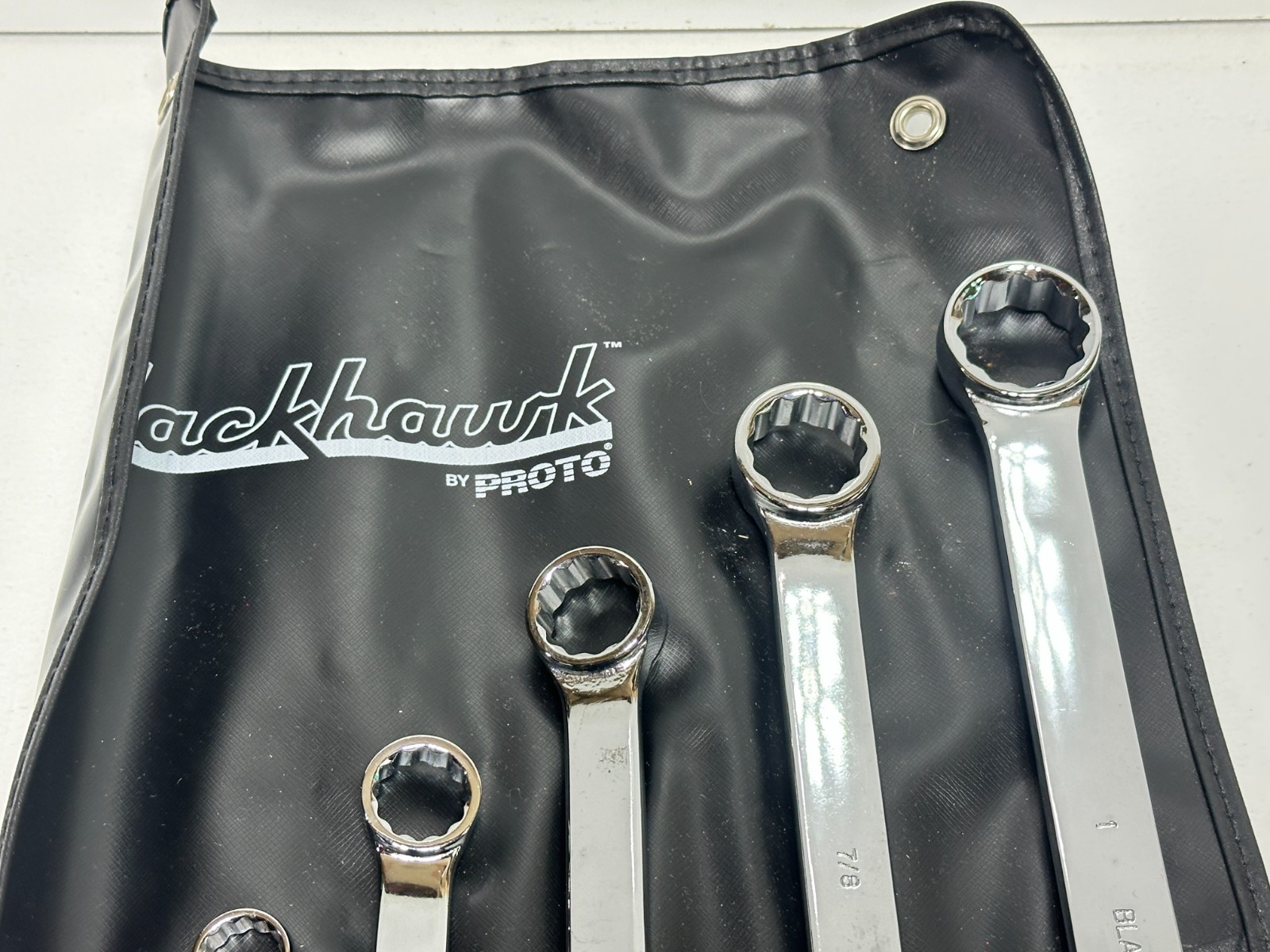 Blackhawk Tools USA 6pc SAE 5/16-1” BWS LONG Polished Double Box End Wrench Set
