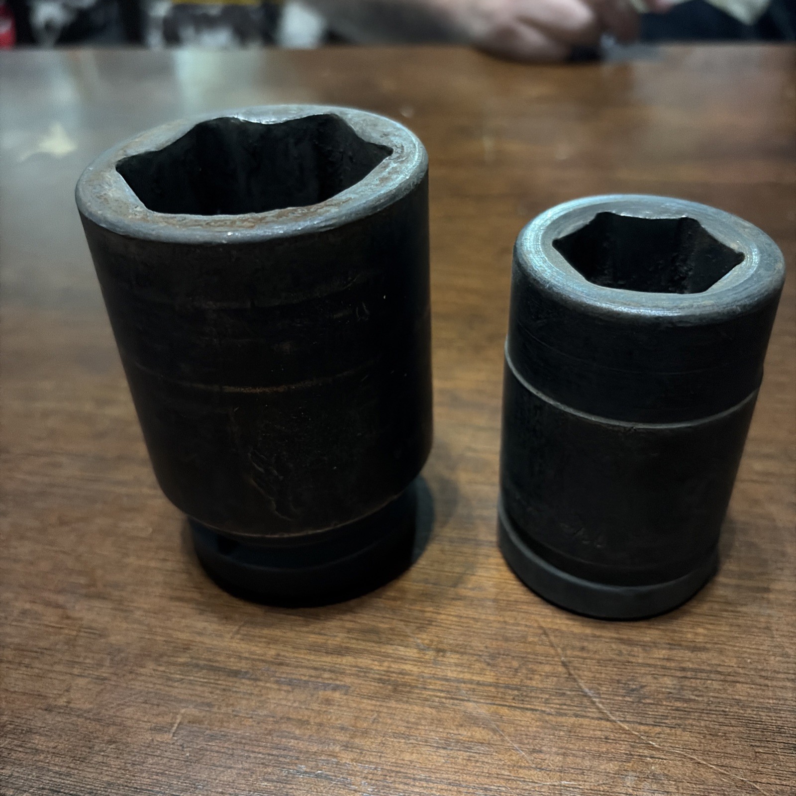 Lot Of 2 Snap on socket SIM403 1” Drive 6-Point 1-1/4 SIM603 1 7/8