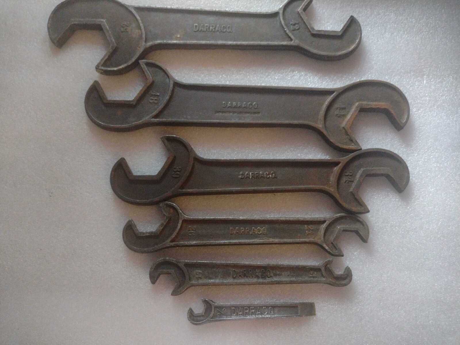 DARRACQ Wrenches Spanners Vintage 1900’s Rare for Classic Vehicles Automotives