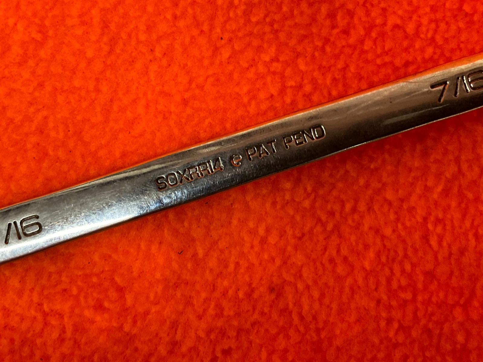 Snap-on Tools Reversible Ratcheting Combo Wrench SAE 7/17″ SOXRR14