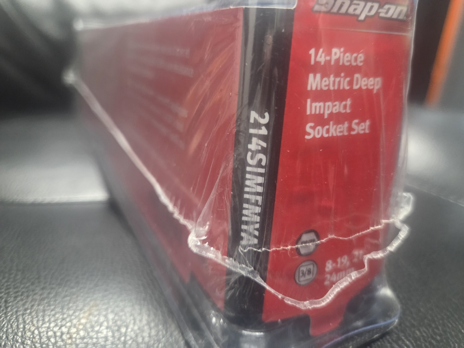 New Snap-on™ 3/8″ drive 8 to 24 mm 14pc 6-pt Deep Impact Socket Set 214SIMFMYA