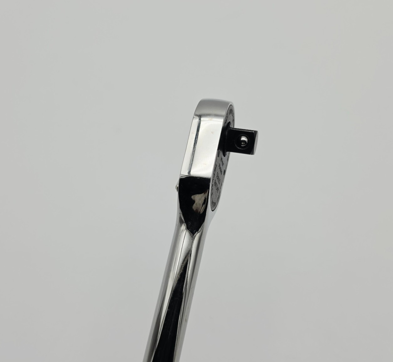 Snap-On FHLL100 3/8″ Drive Long Handle Ratchet 100 Tooth Red Soft Grip