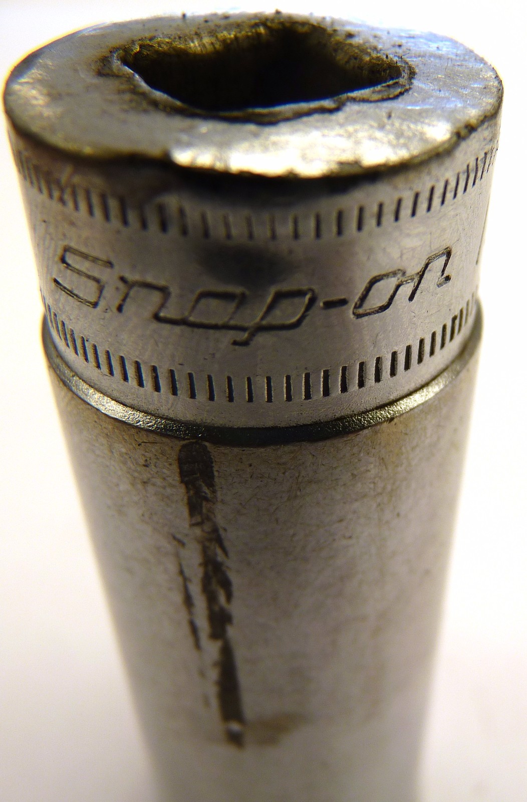 Snap-on 18mm SFSM18 SOCKET 6 point MADE IN USA Stainless Steel