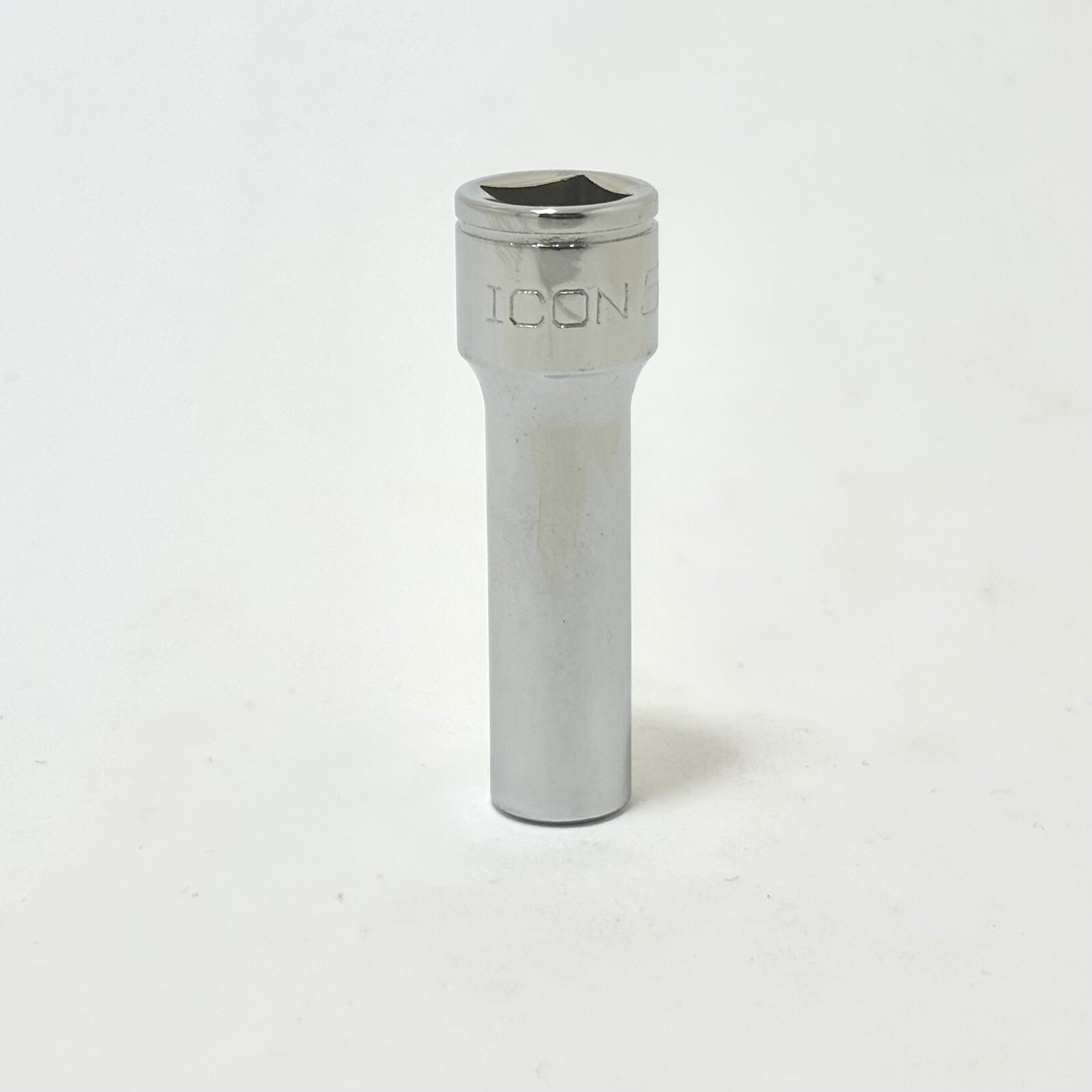 NEW ICON 5/16 INCH DEEP SOCKET 3/8” DRIVE SAE INCH 6 POINT POLISHED S2SD31