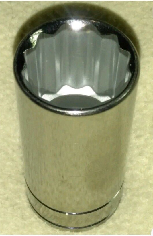 BLUE POINT Tools BLPLM3821, 3/8″ DRIVE, 21MM. SOCKET, DEEP/HIGH, 12 POINT.