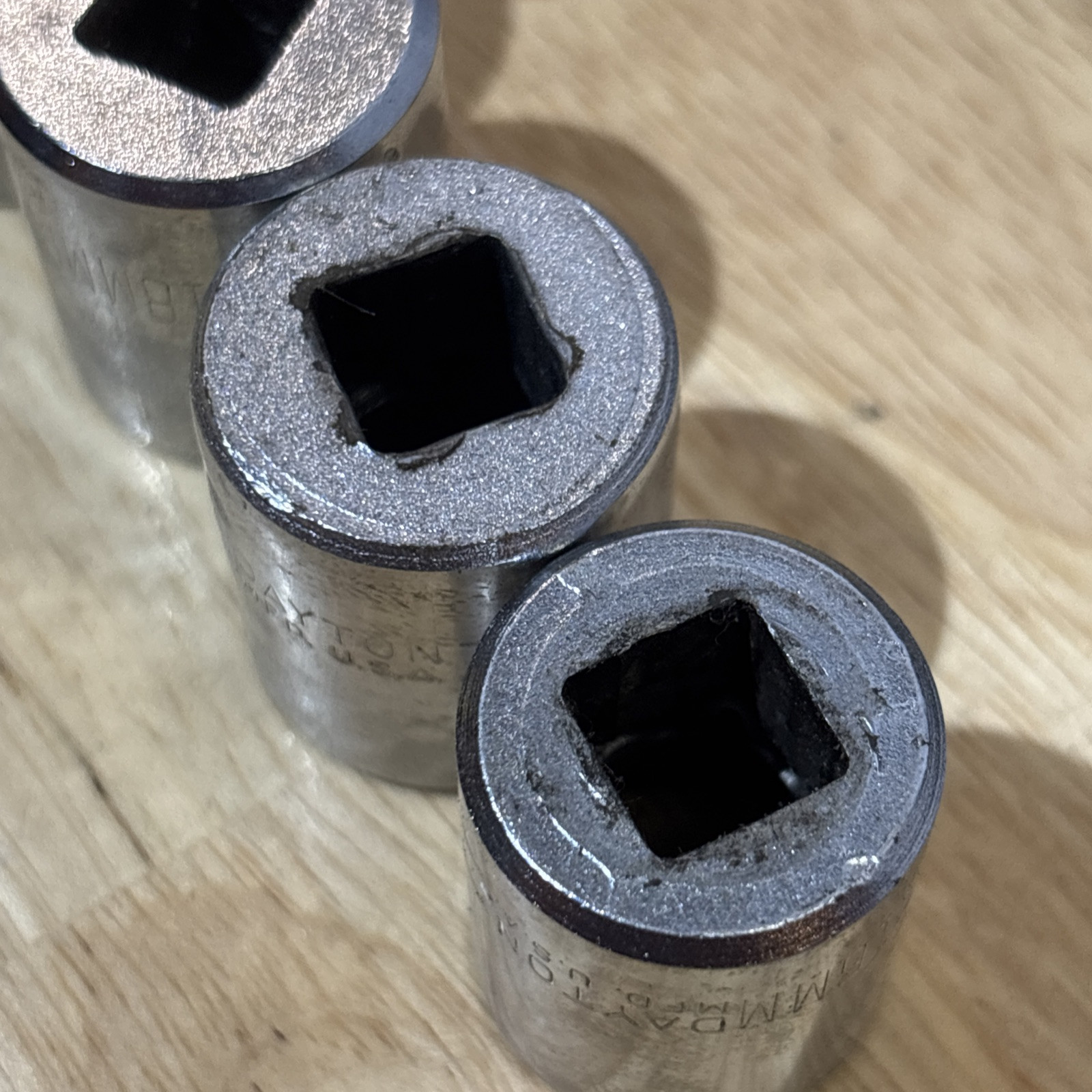 Dayton Metric Shallow Socket Set 3/8″ Drive 6 Point 7mm to 19mm USA READ!