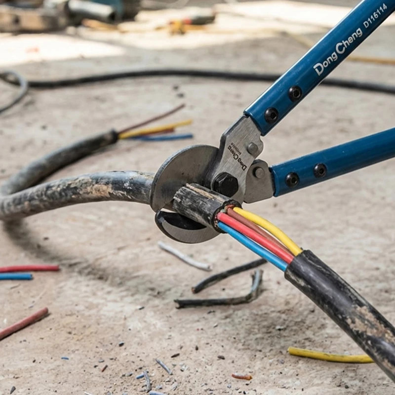 Cable Cutter Forged Laser Quenched Cu/Al Wire Scissors Handle Alloy Steel Pliers