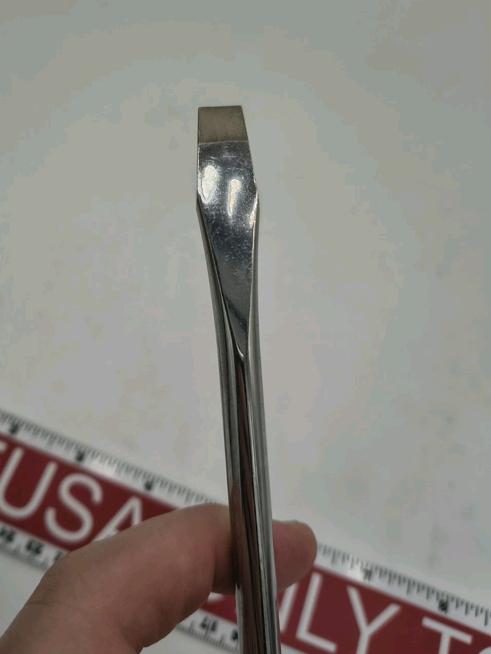 Snap-On Tools Black SDD6 USA 1/4” Flat Head, Slotted Screwdriver 10”Long