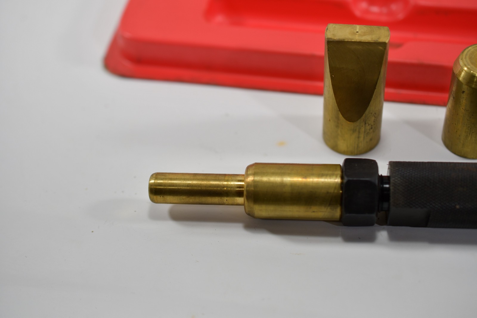 Matco Tools PPS4 4 Piece Poly-Punch Brass Drift Punches with Holder USA O024