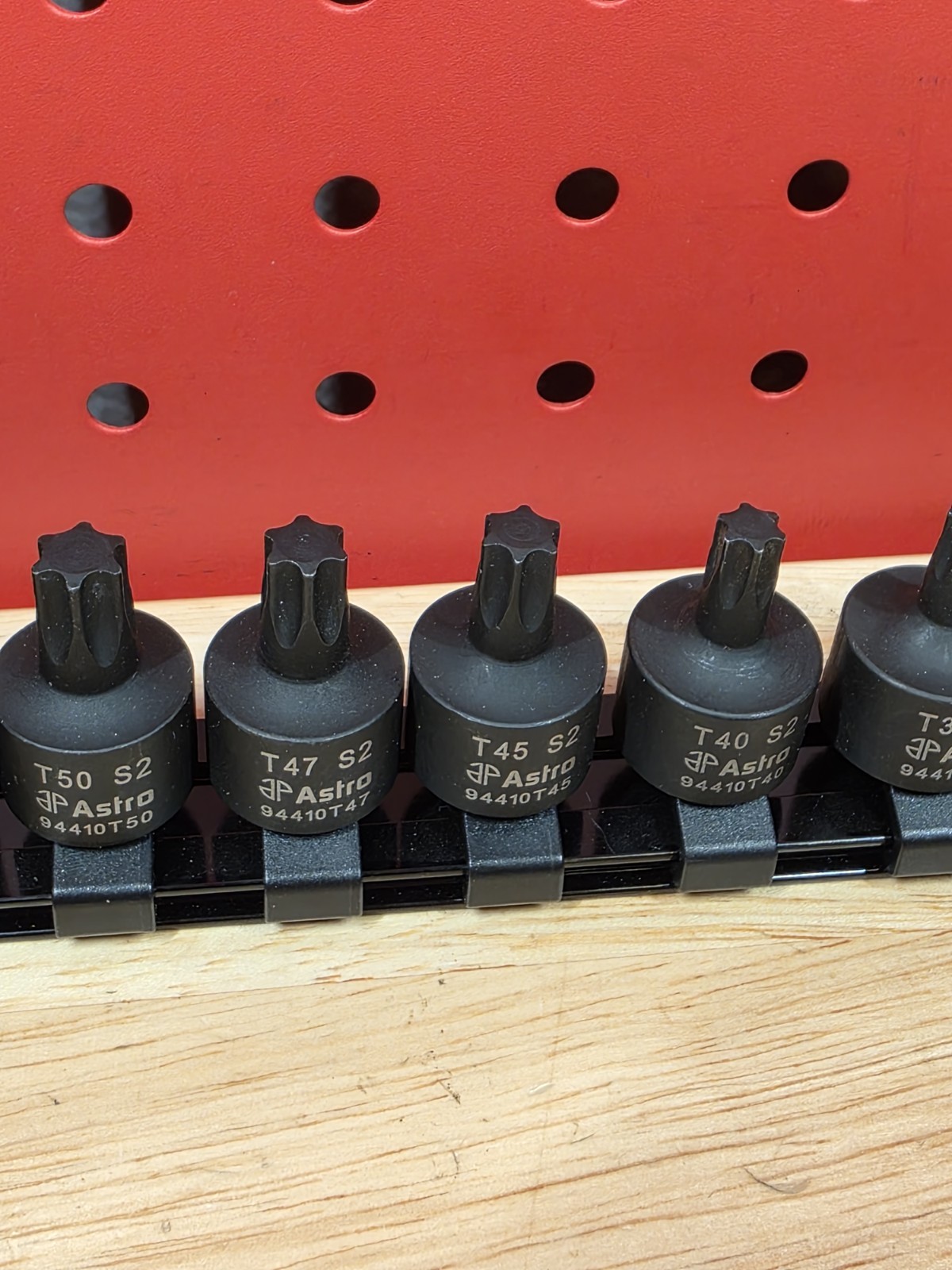 ASTRO PNEUMATIC TOOL CO 94410T 10-Piece 3/8″ Drive Nano Impact Torx Bit Sockets