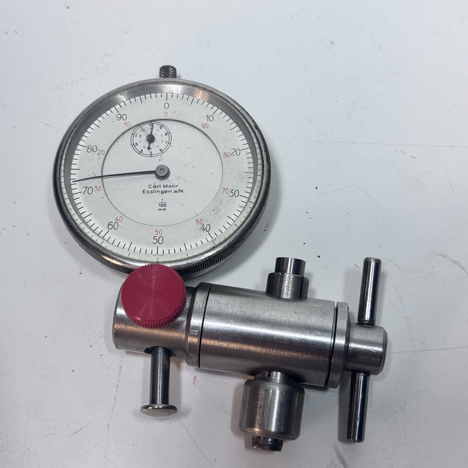 PORSCHE 911 Valve Lash Adjustment Tool – Carl Mahr Dial Indicator 1/100mm