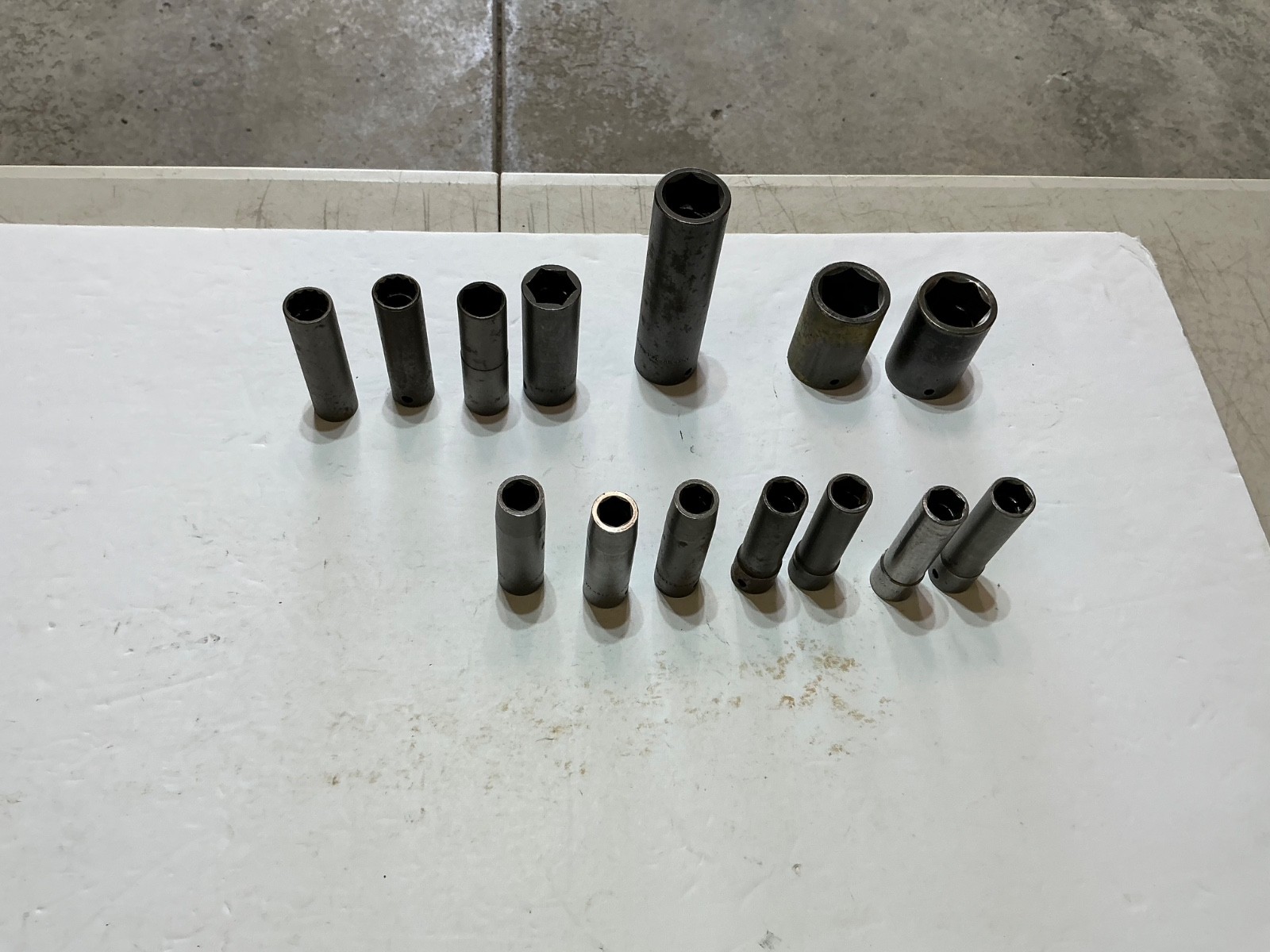 14 asst Apex 1/2″ drive deep impact sockets 6 and 12 pt all for $45 OBO