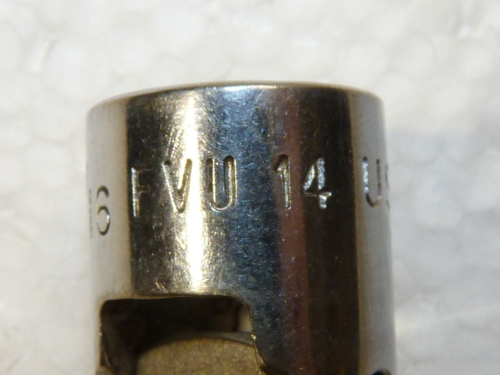 Snap-On Tools 3/8″ Drive 12 Point 7/16″ Shallow Swivel Socket SAE FVU14 USA