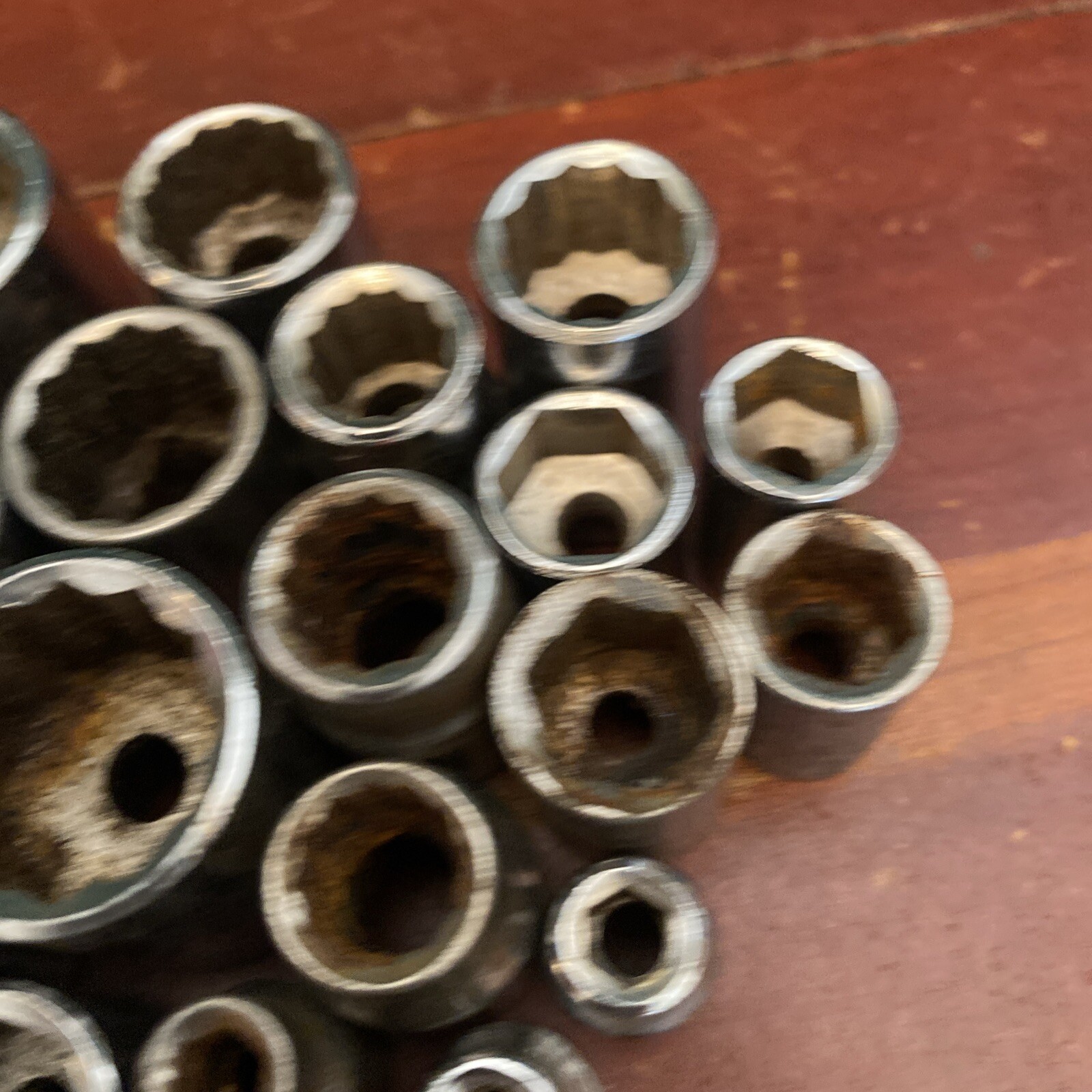 Big Socket Lot Of 64 Assorted Sizes & Brands Metric & SAE Japan Taiwan USA Tools