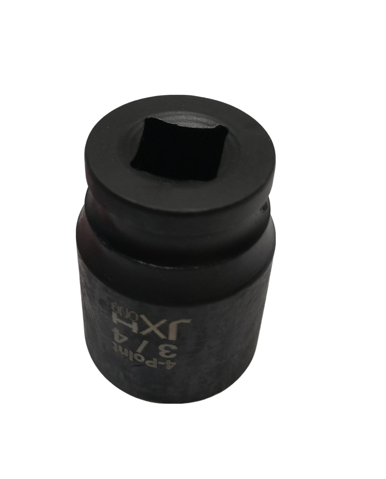 3/4in 4 Point Square Socket 1/2in Drive Cr-V Alloy Steel Heavy Duty Socket