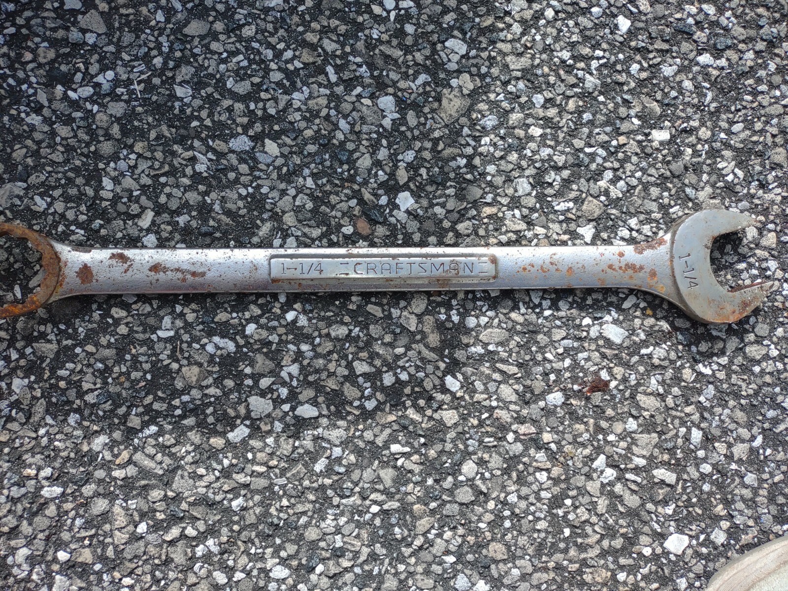 Craftsman (VA-44708) – 1-1/4″ Combination Wrench (USA)…..FREE S&H!!!