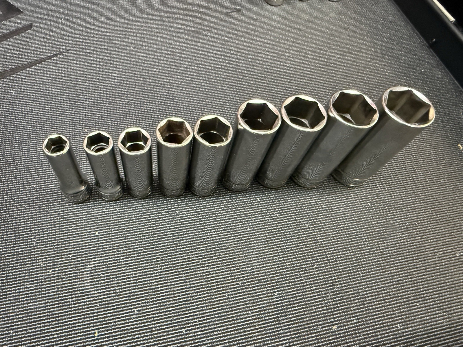 Snap On 3/8” Drive Socket Set 3/8 To 7/8