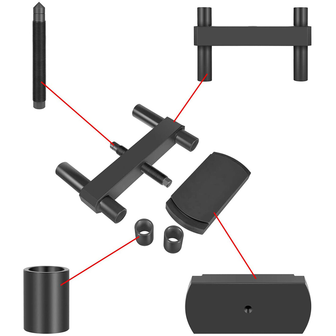 Cylinder Liner Press Installer Puller Assembly Tool 3164606 For Cummins ISX, X15