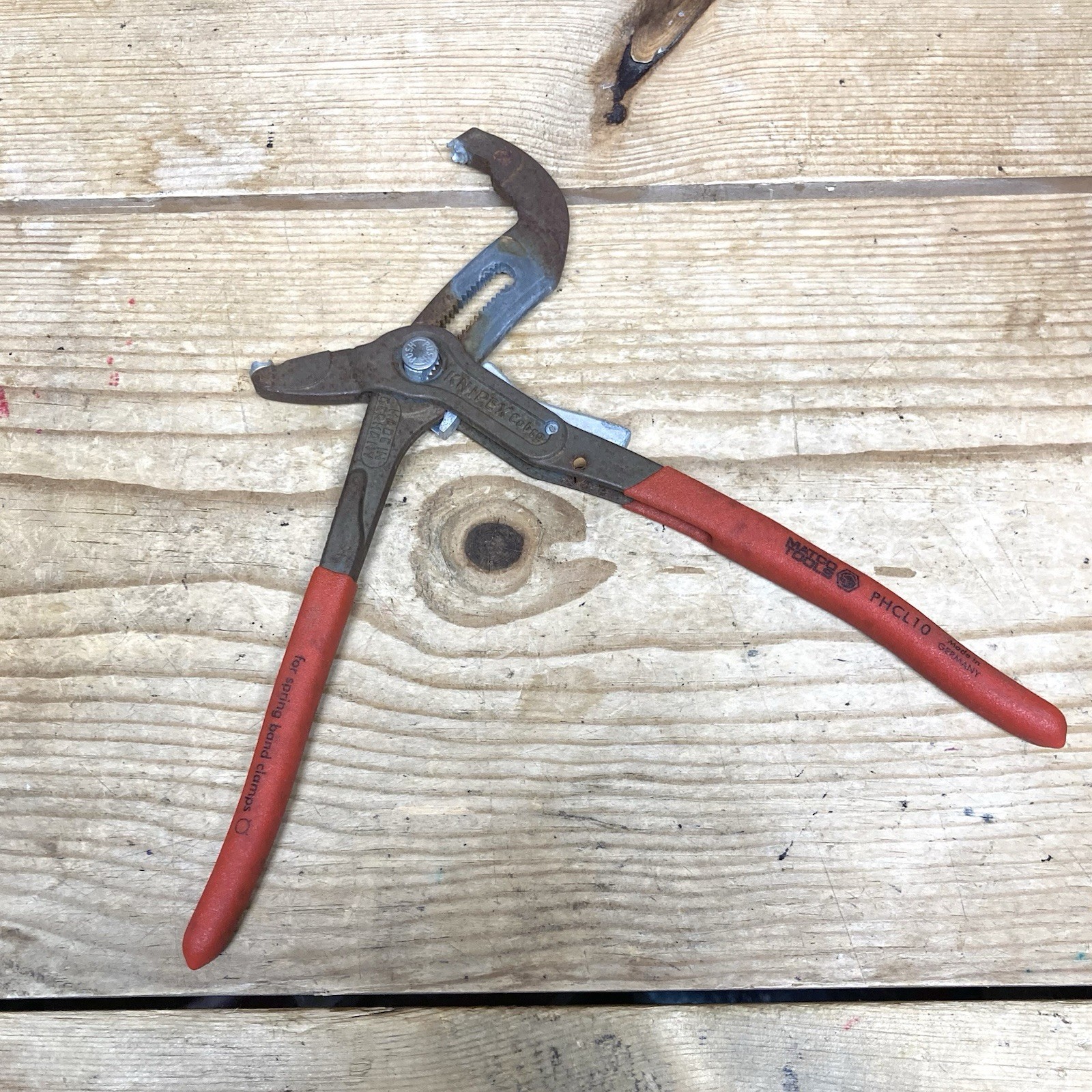 Matco Tools PHCL10 Clamp Pliers Knipex Cobra for spring band clamps Vanadin