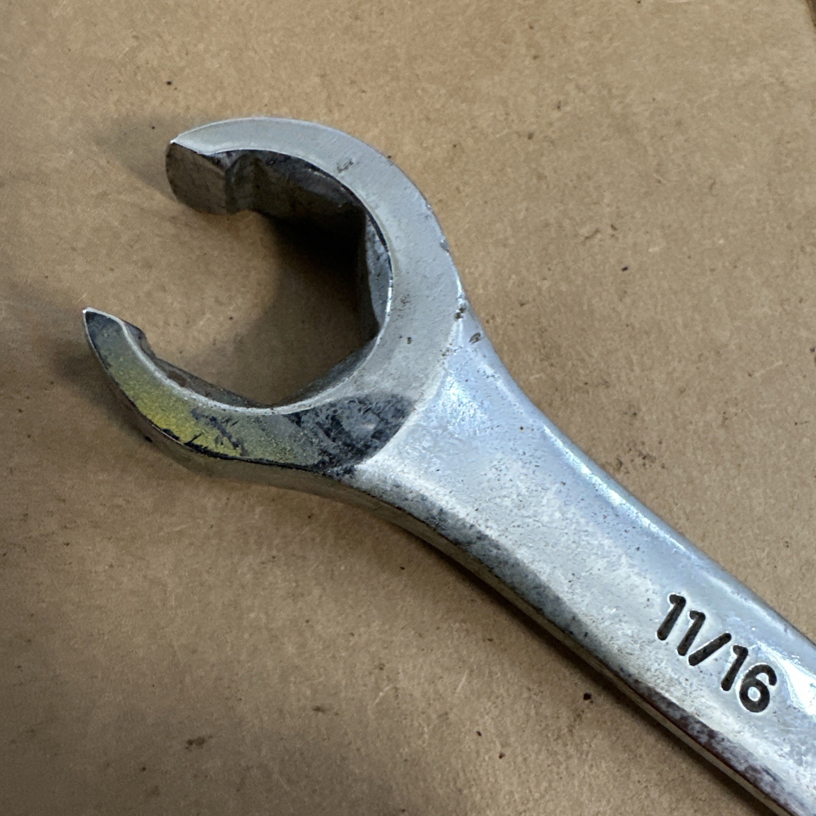 Husky 5/8″ X 11/16″ 6 Point Flare Nut Line Wrench 39022 USA