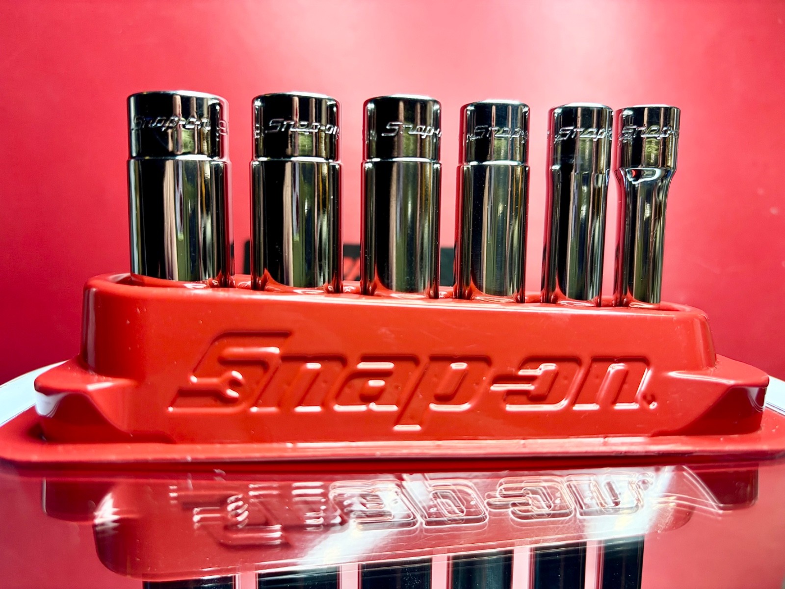 Snap-On Tools 1/4″ Drive SAE 12-Point Deep Essential Socket Set EXCELLENT COND.