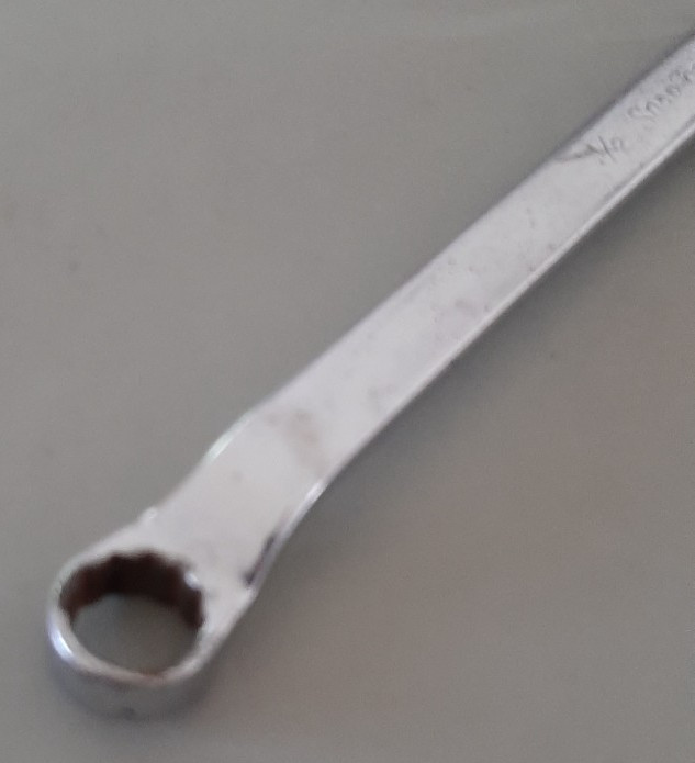 Snap-On Tools USA 1/2″ x 9/16″ 10° Offset Box End Wrench XB1618 618