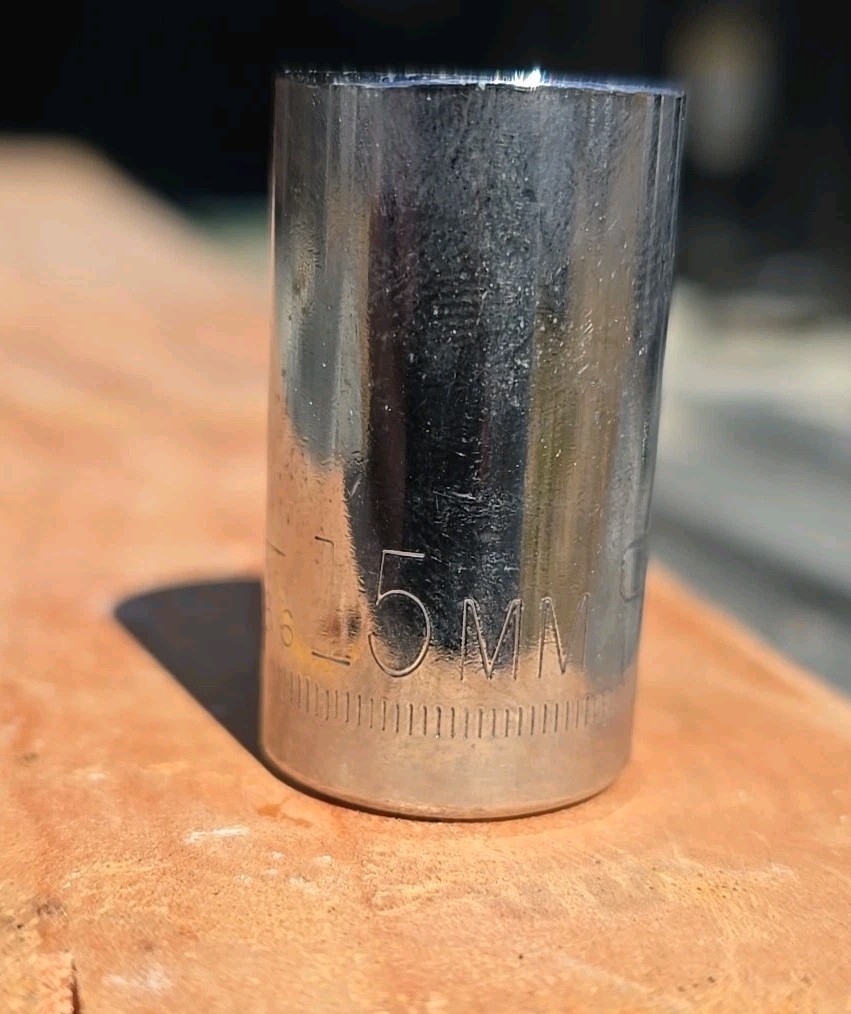 Craftsman 15mm Socket 12 Point 1/2″ Drive G 44236
