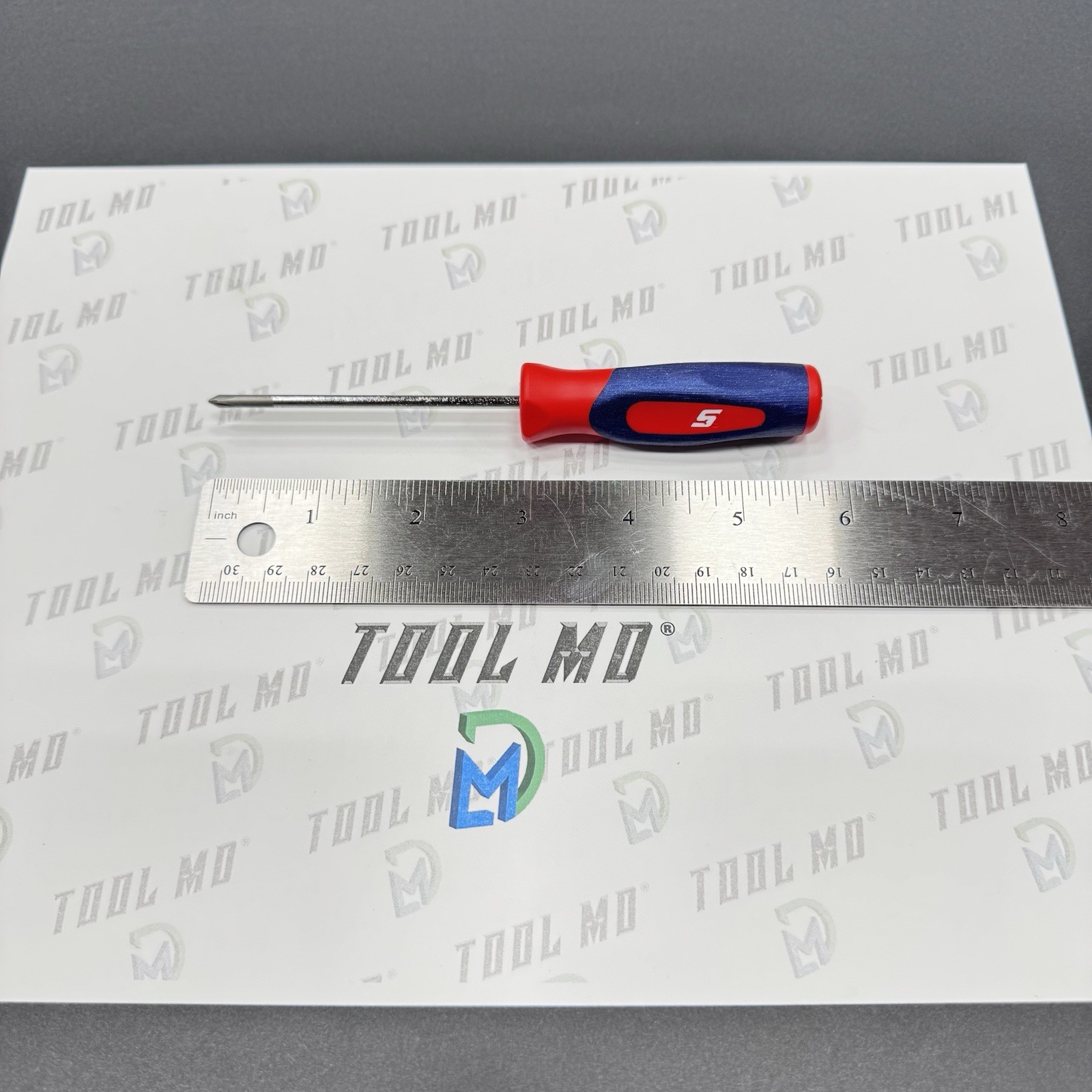Snap-on Tools NEW 2025 RED WHITE BLUE #0 Mini-Tip Phillips Screwdriver SHDP300