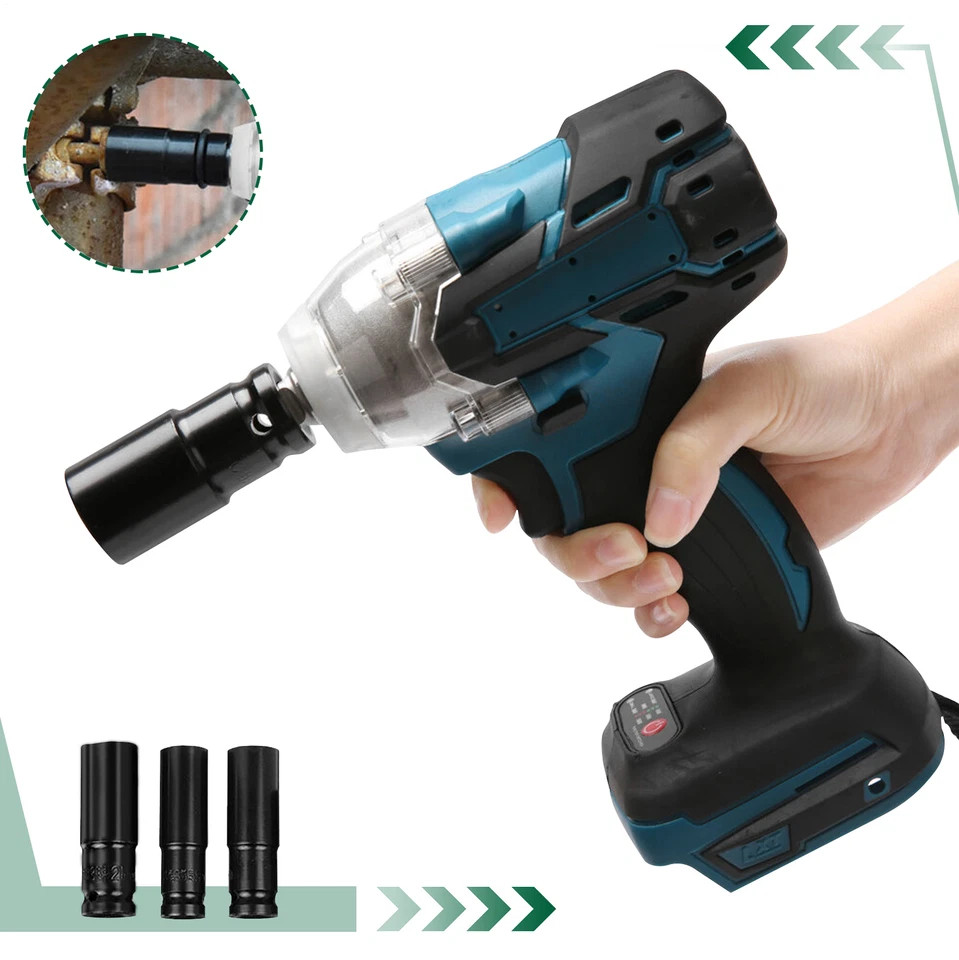 20PCS 1/2 Inch Impact Sockets Set Drive Metric 8mm-32mm Deep 6-Point Set w/ Case
