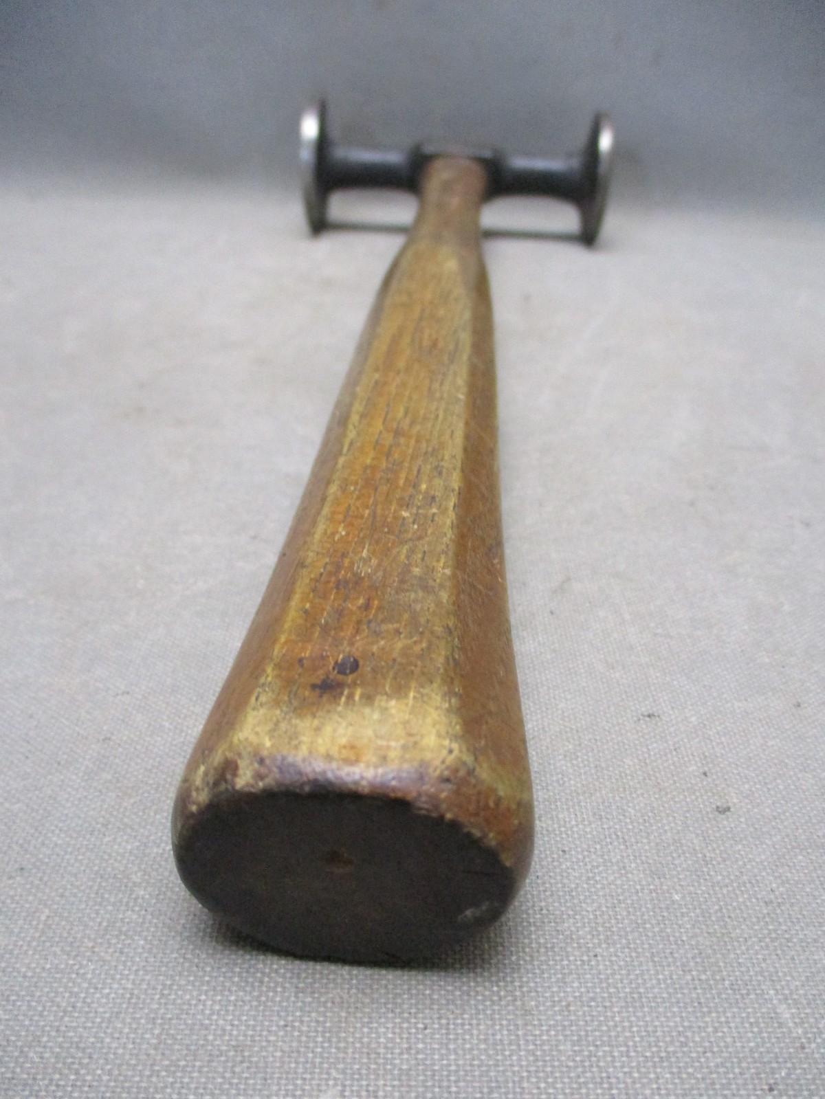 Vintage Snap On Tools BF617 Auto Body Shrinking Hammer Wood Handle Metal Working