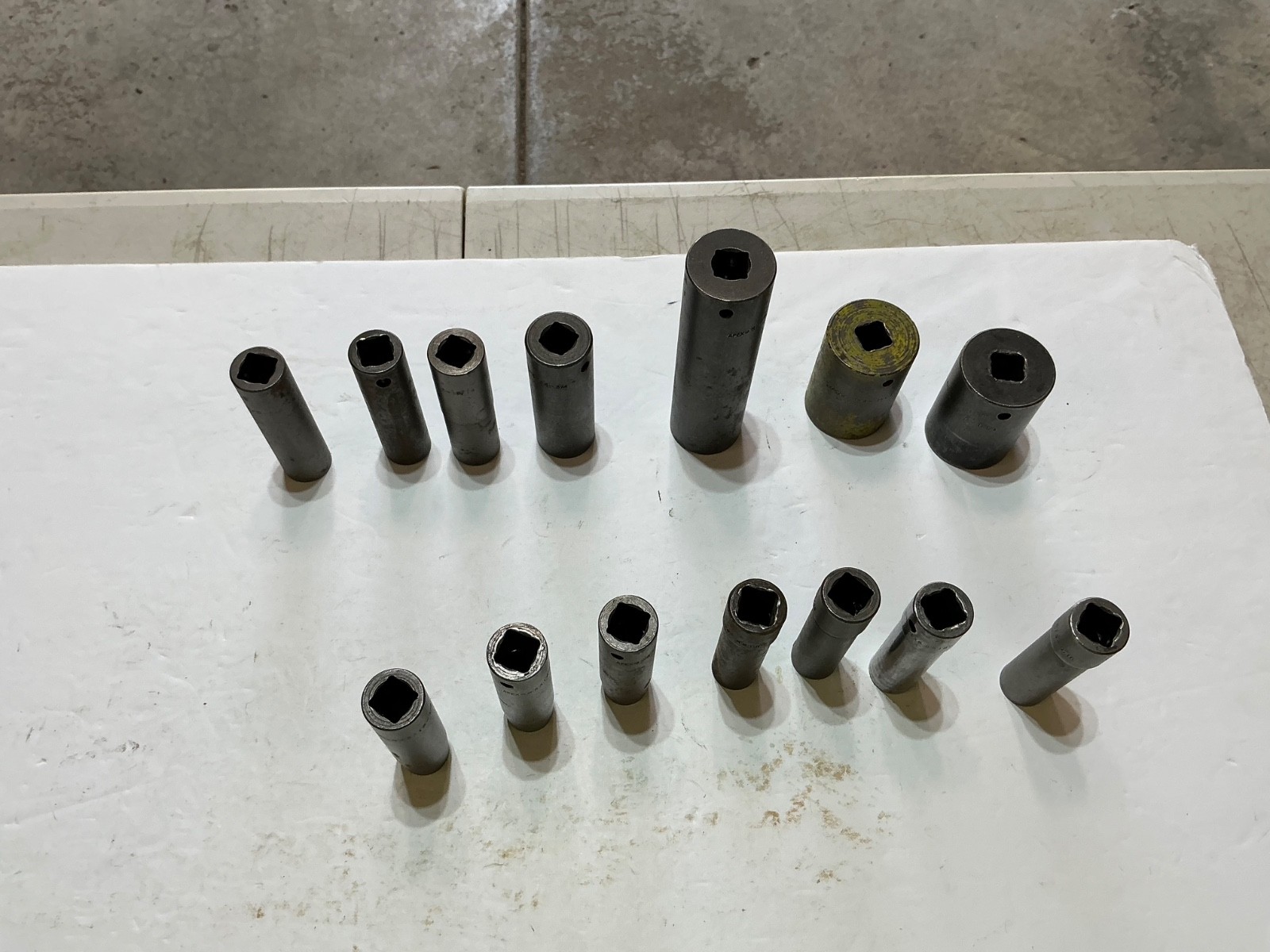 14 asst Apex 1/2″ drive deep impact sockets 6 and 12 pt all for $45 OBO