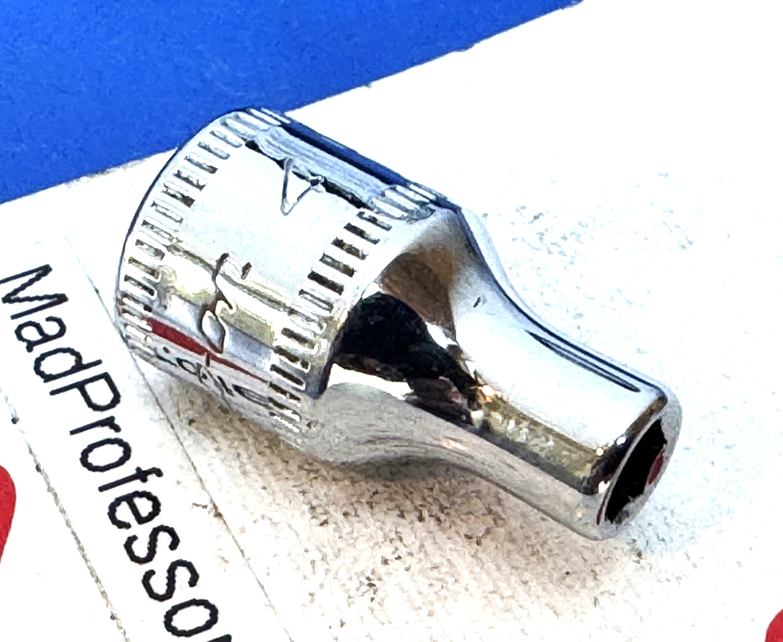 Snap-on tool USA 1/4″ drive Metric 4mm Shallow 6-point Chrome Socket wrench TMM4