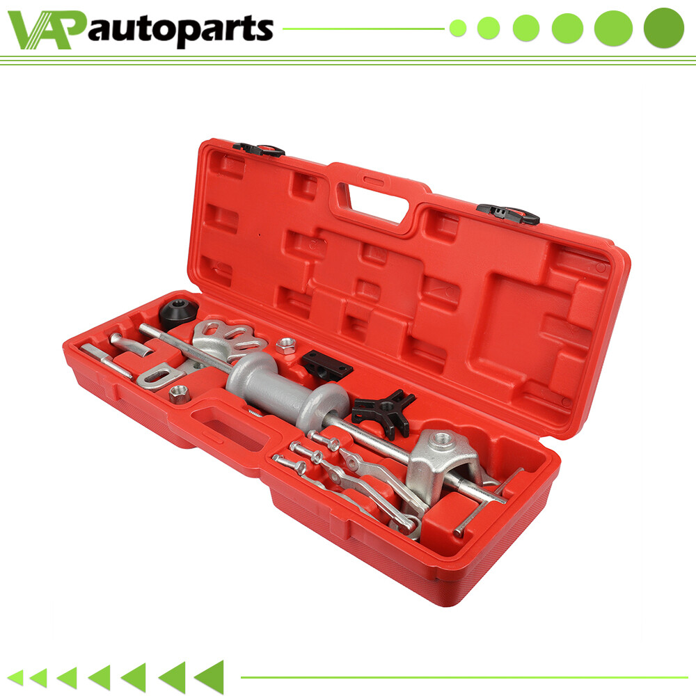 USA Slide Hammer Dent Puller Tool Kit Wrench Adapter Axle Bearing Hub Auto Set