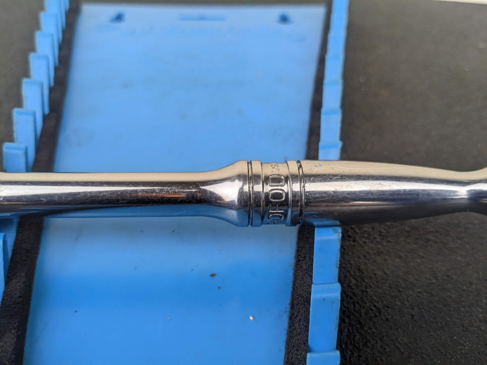 #bk307 Snap-on Tools Socket Ratchet 3/8″ Drive F80FOD F80 FOD Chrome 7″ USA
