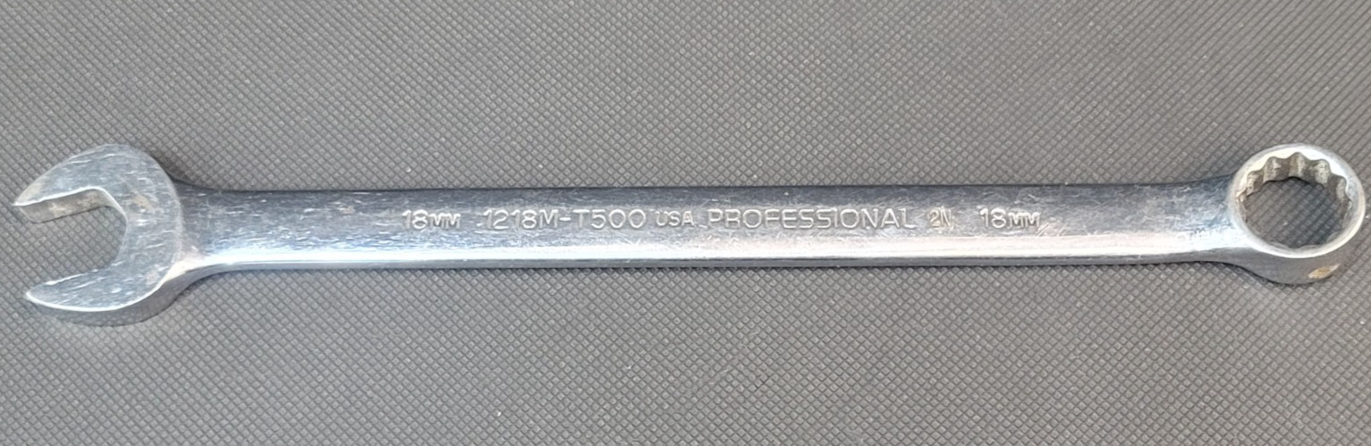 Proto Professional 18mm Metric 12 Point Combination Wrench 1218M-T500