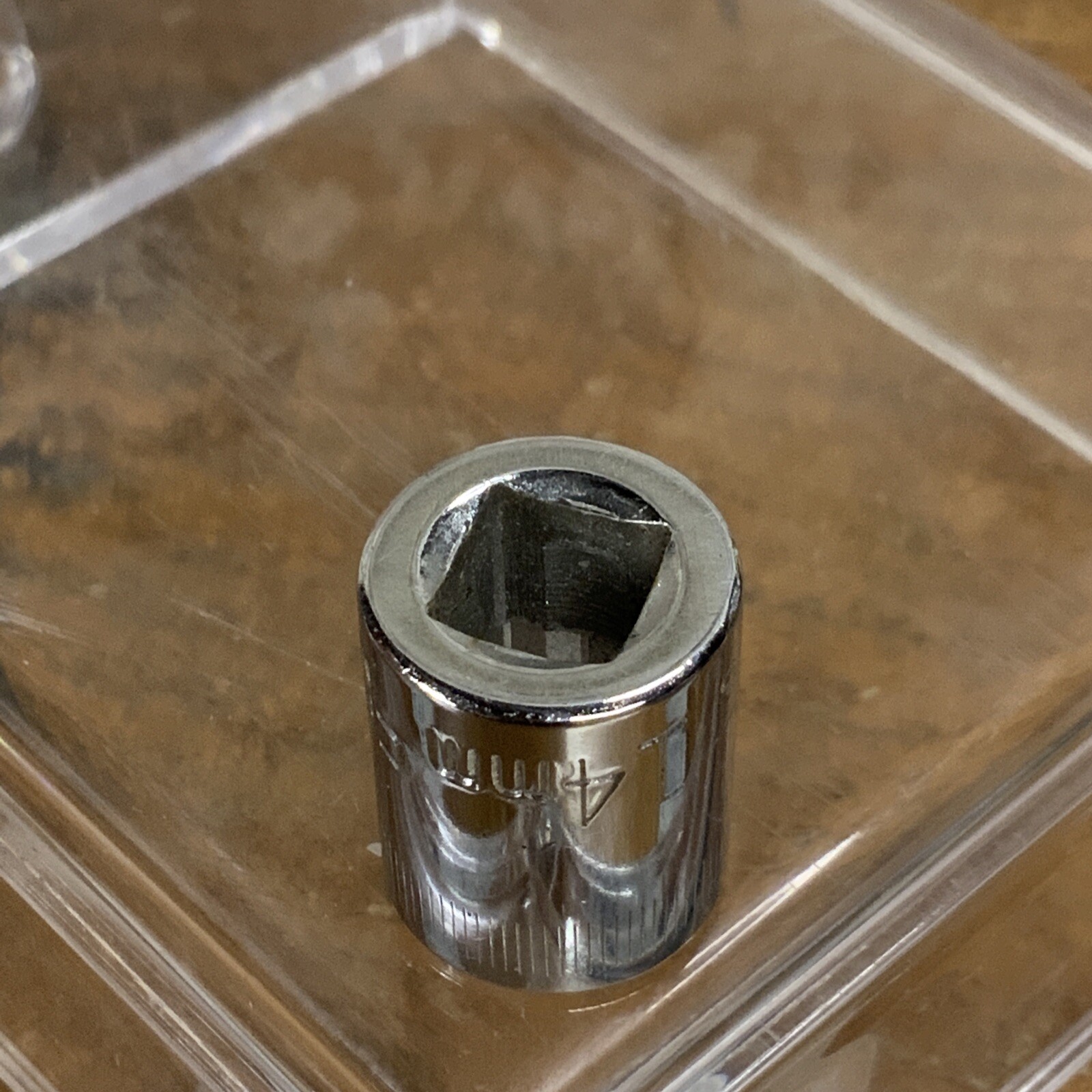 Vintage Craftsman 14mm 3/8″ Drive 12-Point Socket VV Series #44305 1″ Long